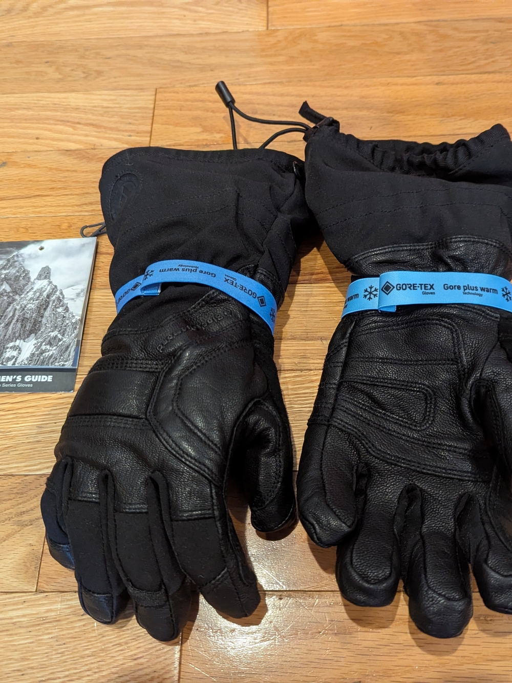 NEW GORE-TEX & Leather Small Black Diamond Women's Insulated Ski Gloves